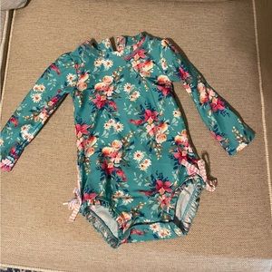 Rufflebutts Floral One Piece